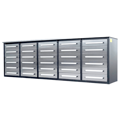 Chery Industrial [BARGAIN] 10ft Storage Cabinet with 30 Drawers - A_WW000188