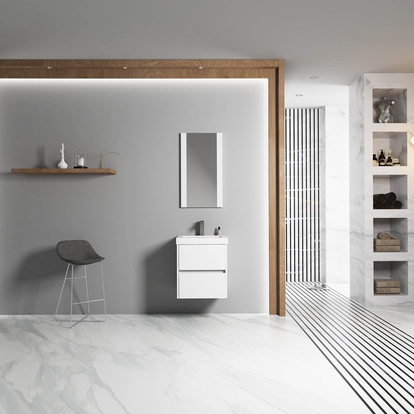 Blossom Valencia 20 Inch Bathroom Vanity - V8016 20 01
