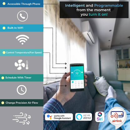 Pioneer Dual Split 36000 BTU 3-Ton Quantum Ultra Wi-Fi 22.5 SEER2 Energy-Star Multi (2) Zone Wall Mount Air Conditioner Heat Pump 230-Volt - WYT040GLSI24M4-18W-18W