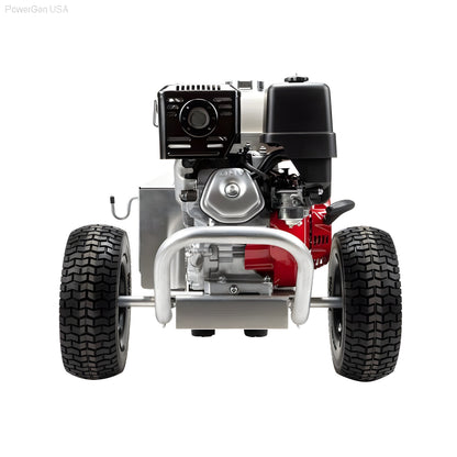BE Power Equipment 4000 Psi 4.0 GPM Honda GX390 Engine Gas Belt Drive Pressure Washer - PowerGen USA - B4013HABG