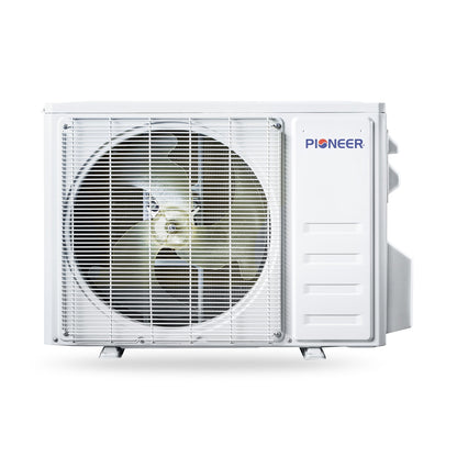 Pioneer Quantum Ultra 9,500 BTU 19.6 SEER2 230V Ceiling Concealed Ducted Mini-Split Air Conditioner Inverter Heat Pump Full Set - RYT009GLSI24RL-10S